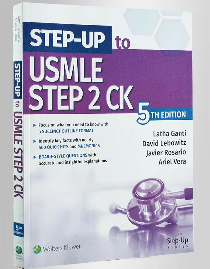 Coperta cărții "Step-Up to USMLE Step 2 CK" de Latha Ganti