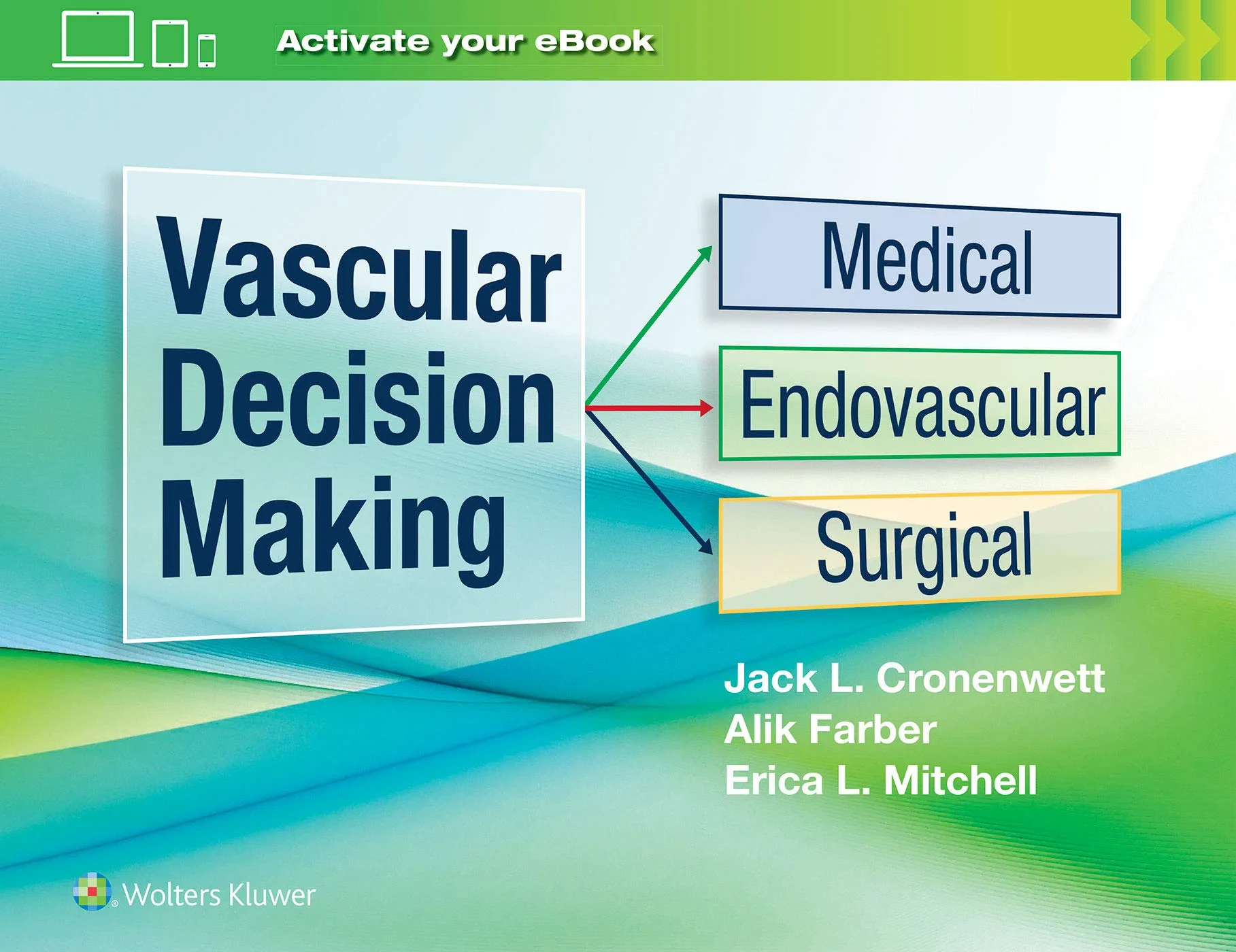 Coperta cărții "Vascular Decision Making: Medical, Endovascular, Surgical" de Jack L. Cronenwett