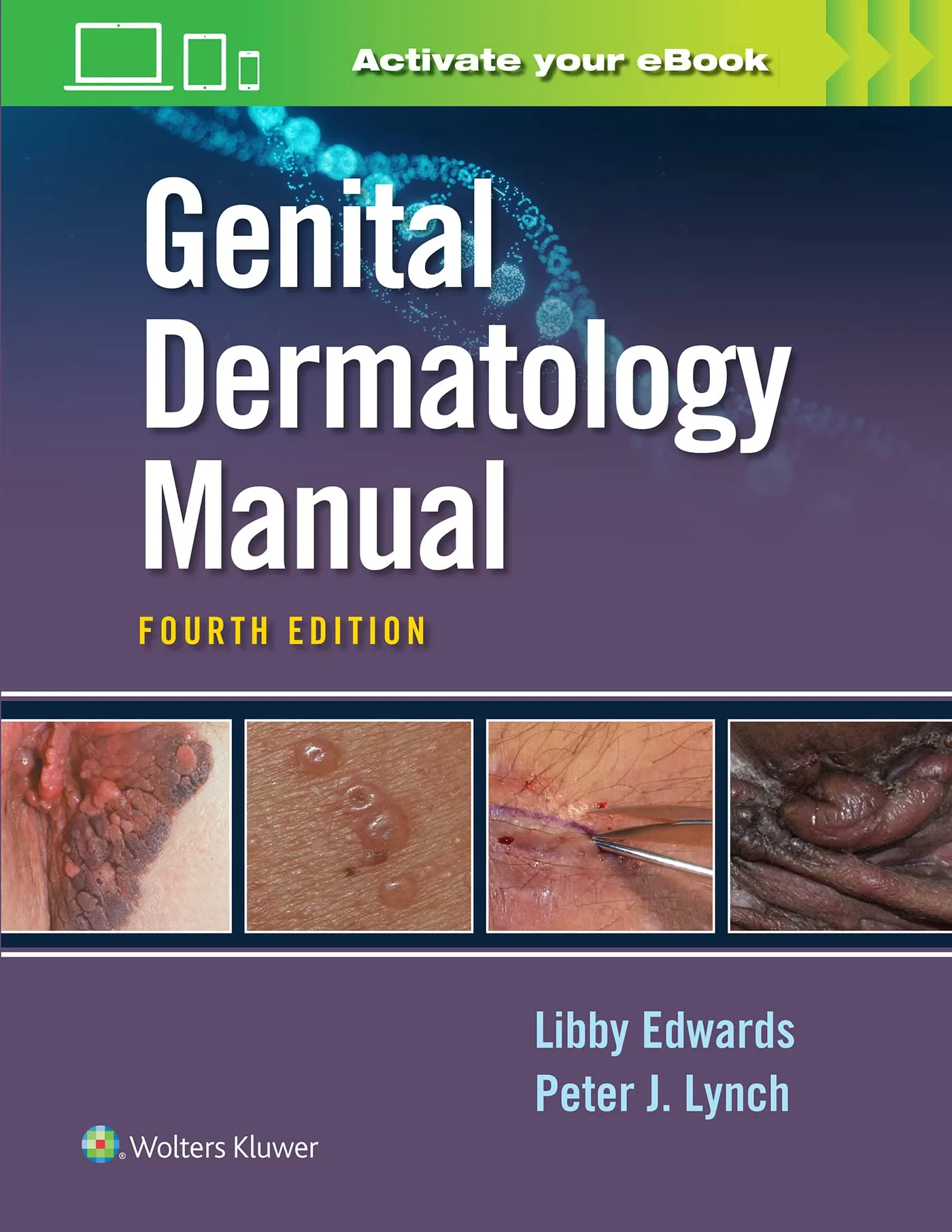 Coperta cărții "Genital Dermatology Manual" de Elizabeth Edwards