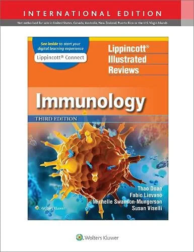 Coperta cărții "Lippincott Illustrated Reviews: Immunology" de Dr. Thao Doan, Dr. Susan M. Viselli Ph.D., Dr. Fabio Lievano MD, Dr. Michelle Swanson-Mungerson PhD