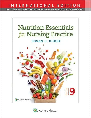 Coperta cărții "Nutrition Essentials for Nursing Practice" de Susan Dudek