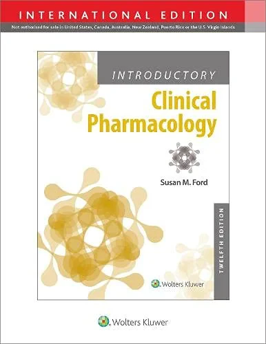 Coperta cărții "Introductory Clinical Pharmacology" de Susan M Ford