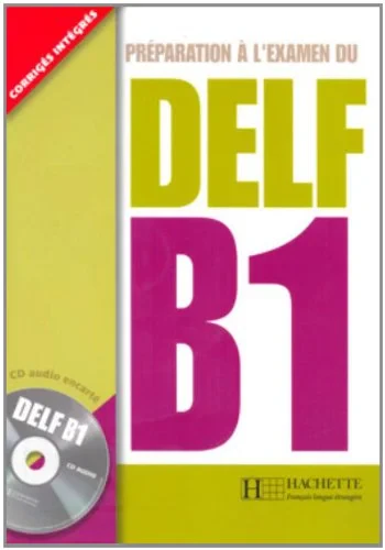 Coperta cărții "Preparation a l`examen du DELF B1 + CD audio" de Caroline Veltcheff