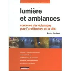 Coperta cărții "Lumière et ambiances" de Roger Narboni