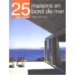 Coperta cărții "25 maisons en bord de mer" de Christine Desmoulins
