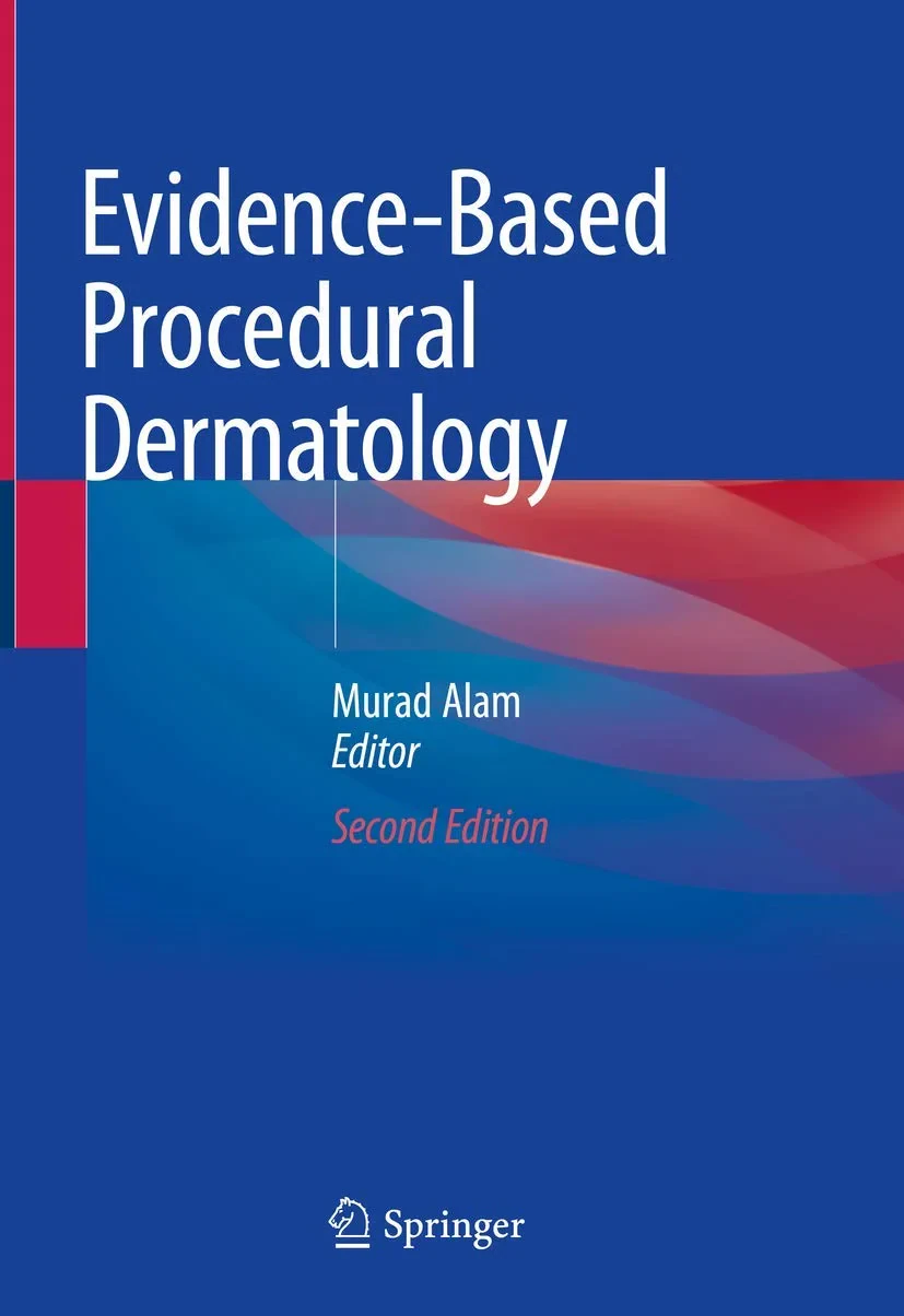 Coperta cărții "Evidence-Based Procedural Dermatology" de Murad Alam
