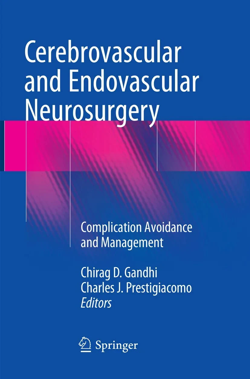 Coperta cărții "Cerebrovascular and Endovascular Neurosurgery" de Gandhi