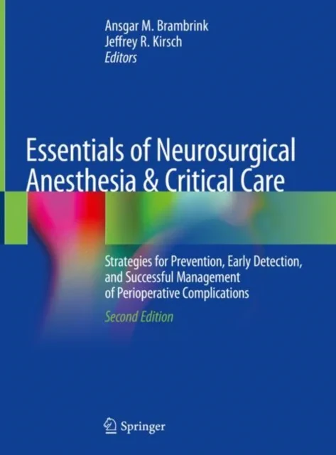 Coperta cărții "Essentials of Neurosurgical Anesthesia &amp; Critical Care" de Brambrink