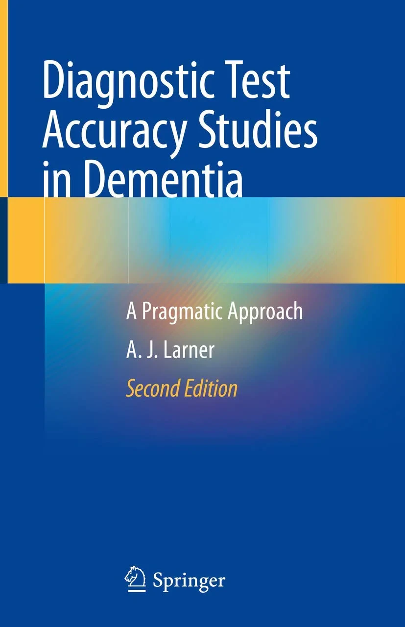 Coperta cărții "Diagnostic Test Accuracy Studies in Dementia" de Larner