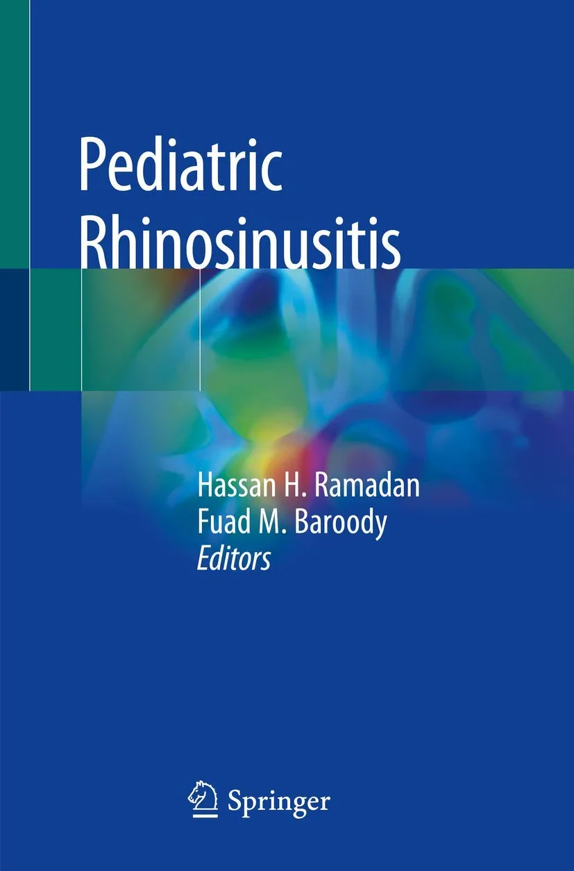 Coperta cărții "Pediatric Rhinosinusitis" de Hassan H. Ramadan, Fuad M. Baroody