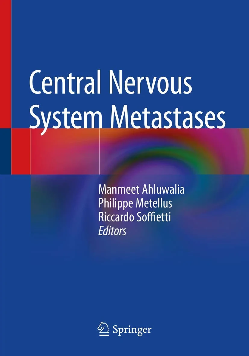 Coperta cărții "Central Nervous System Metastases" de Ahluwalia