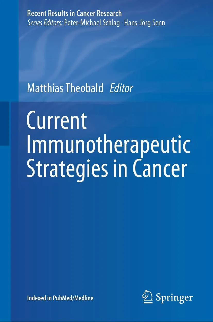 Coperta cărții "Current Immunotherapeutic Strategies in Cancer" de Theobald, Matthias