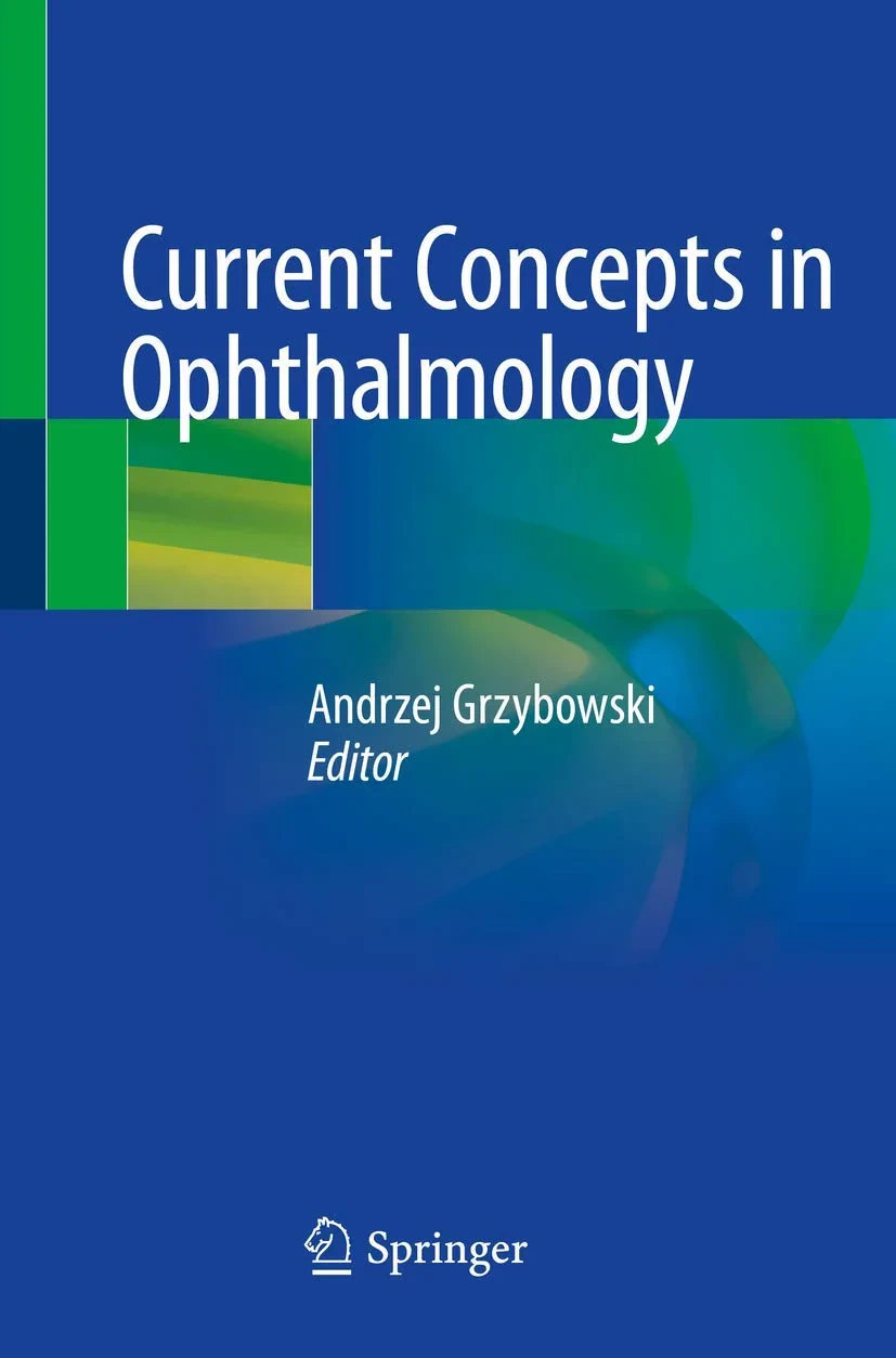 Coperta cărții "Current Concepts in Ophthalmology" de Andrzej Grzybowski
