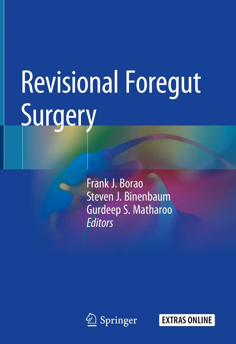 Coperta cărții "Revisional Foregut Surgery" de Frank J. Borao, Steven J. Binenbaum, Gurdeep S. Matharoo