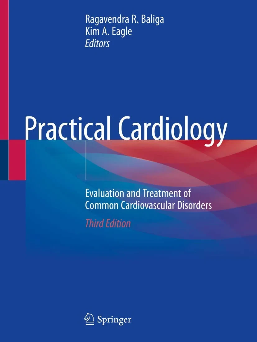 Coperta cărții "Practical Cardiology: Evaluation and Treatment of Common Cardiovascular Disorders" de Ragavendra R. Baliga, Kim A. Eagle