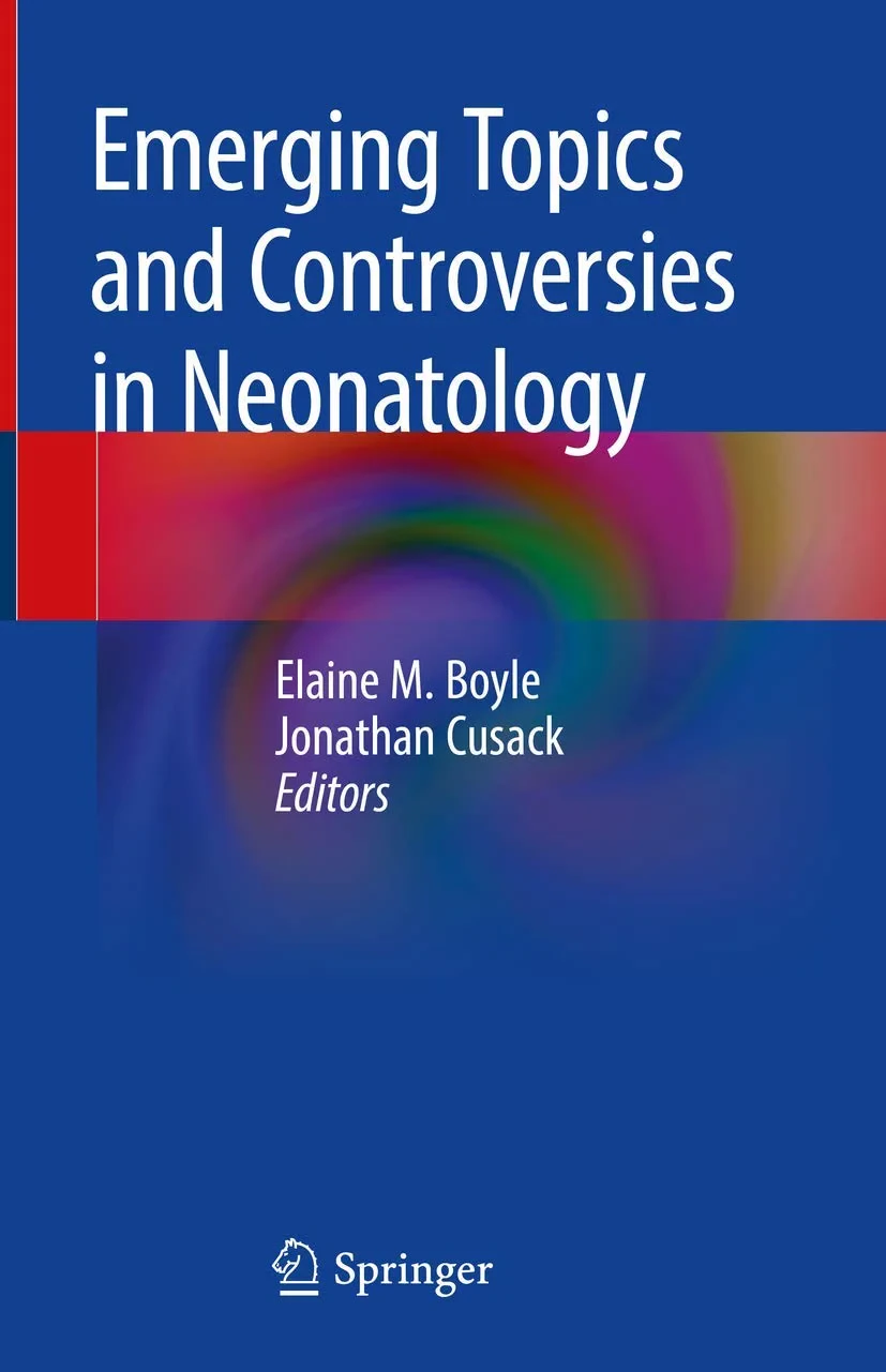 Coperta cărții "Emerging Topics and Controversies in Neonatology " de Elaine M. Boyle, Jonathan Cusack