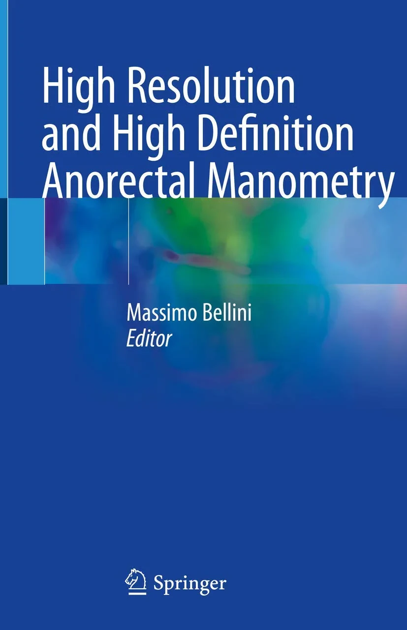 Coperta cărții "High Resolution and High Definition Anorectal Manometry" de Massimo Bellini