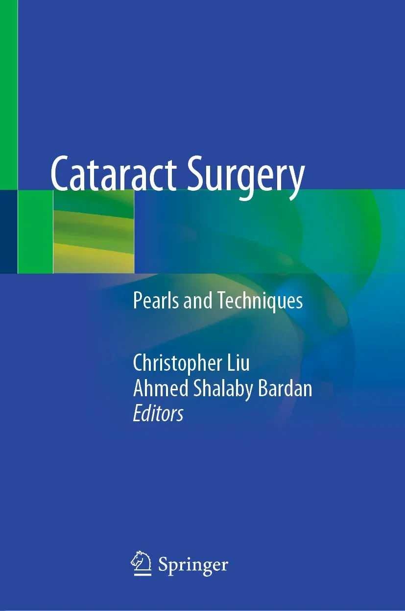 Coperta cărții "Cataract Surgery: Pearls and Techniques" de Christopher Liu, Ahmed Shalaby Bardan