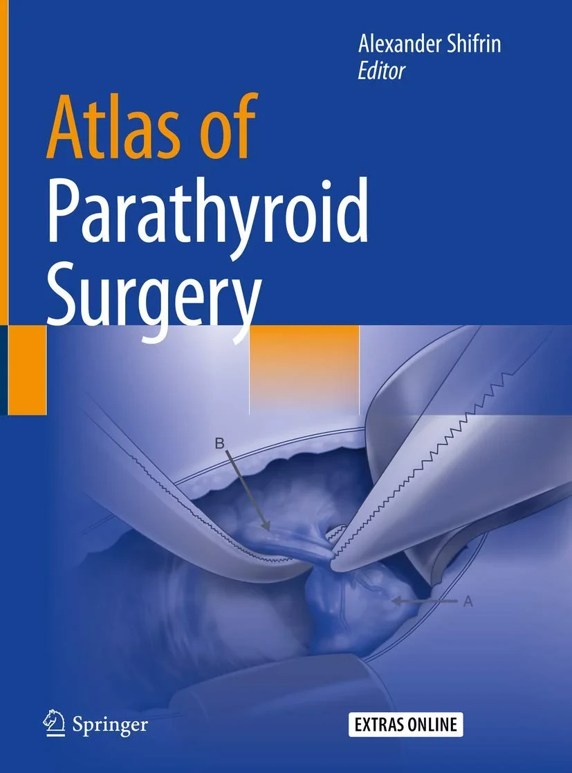 Coperta cărții "Atlas of Parathyroid Surgery " de Alexander Shifrin