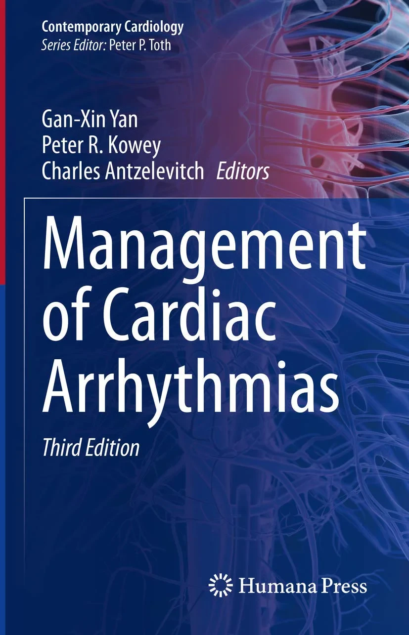 Coperta cărții "Management of Cardiac Arrhythmias " de Gan-Xin Yan, Peter R. Kowey, Charles Antzelevitch