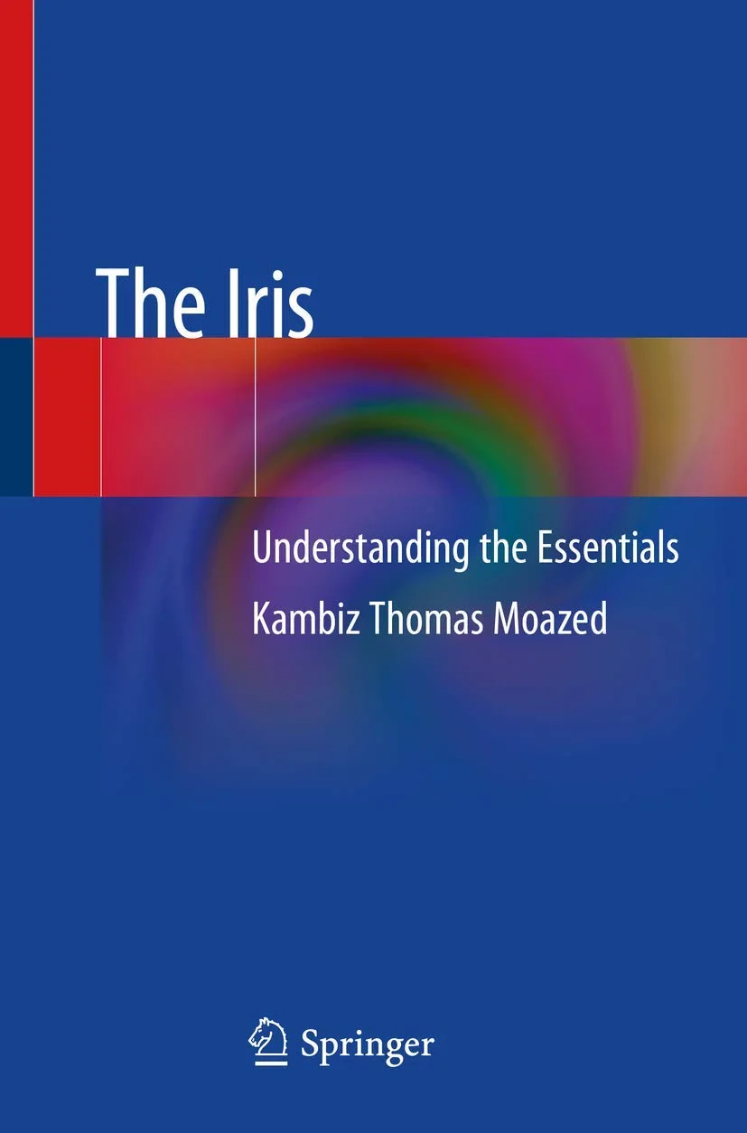 Coperta cărții "The Iris: Understanding the Essentials" de Kambiz Thomas Moazed