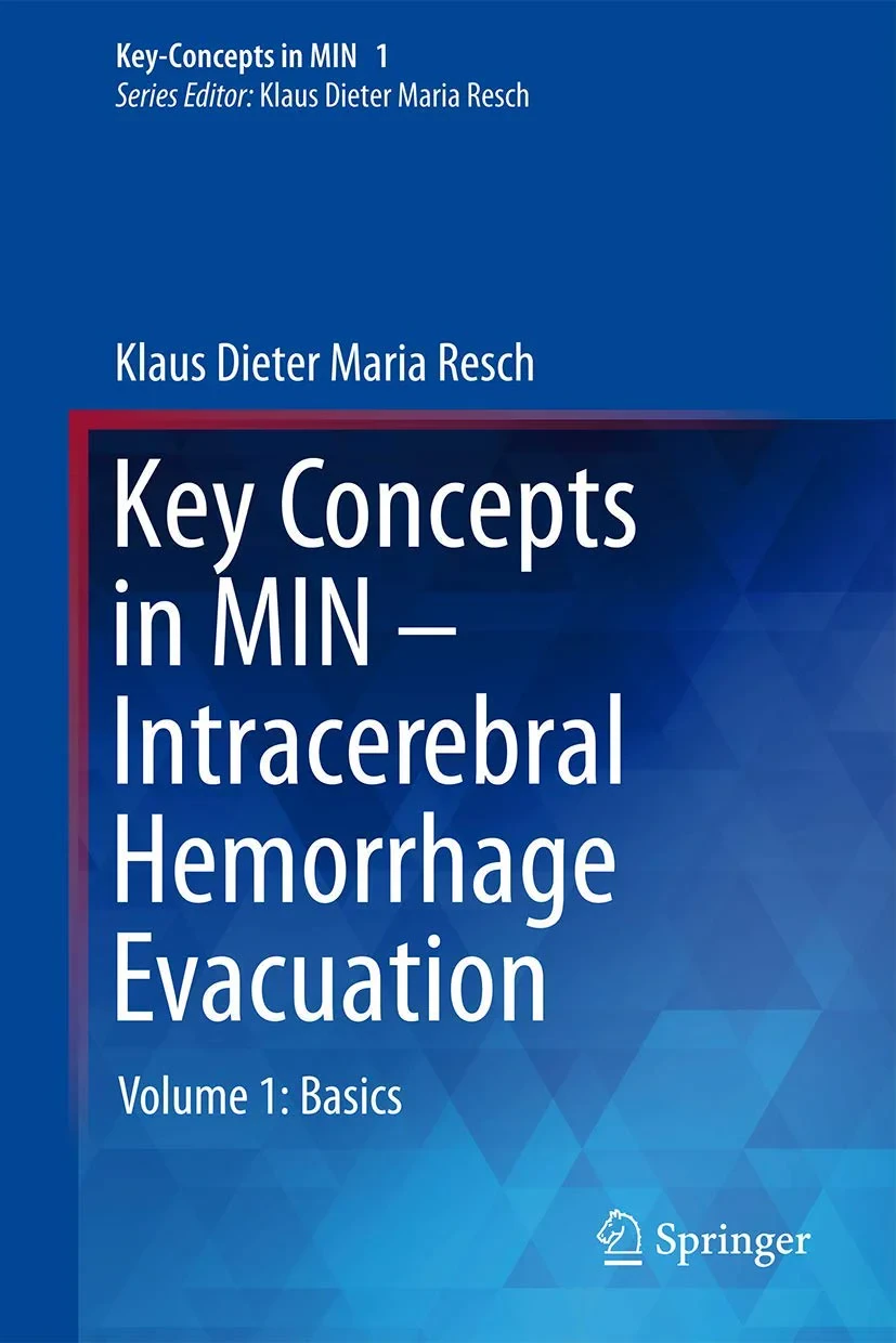 Coperta cărții "Key Concepts in MIN - Intracerebral Hemorrhage Evacuation" de Resch