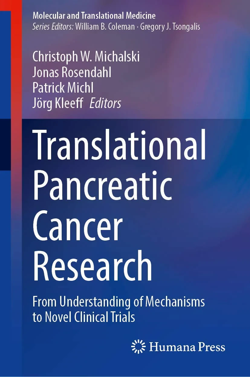 Coperta cărții "Translational Pancreatic Cancer Research From Understanding of Mechanisms to Novel Clinical Trials" de P., J., Michalski, C.W., Rosendahl, Michl, Kleeff