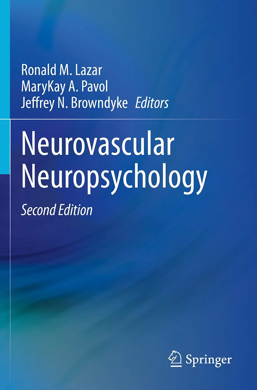 Coperta cărții "Neurovascular Neuropsychology" de Lazar