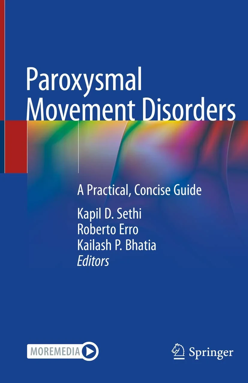 Coperta cărții "Paroxysmal Movement Disorders" de Sethi