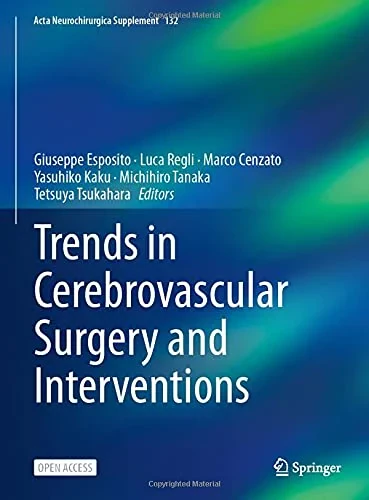 Coperta cărții "Trends in Cerebrovascular Surgery and Interventions" de Esposito