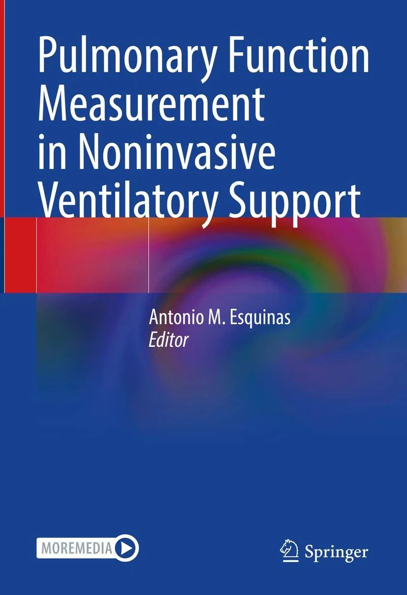 Coperta cărții "Pulmonary Function Measurement in Noninvasive Ventilatory Support" de Antonio M. Esquinas
