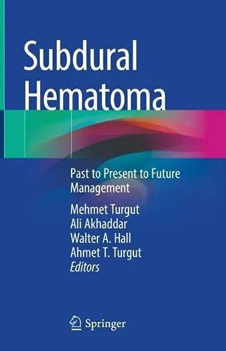 Coperta cărții "Subdural Hematoma" de Turgut