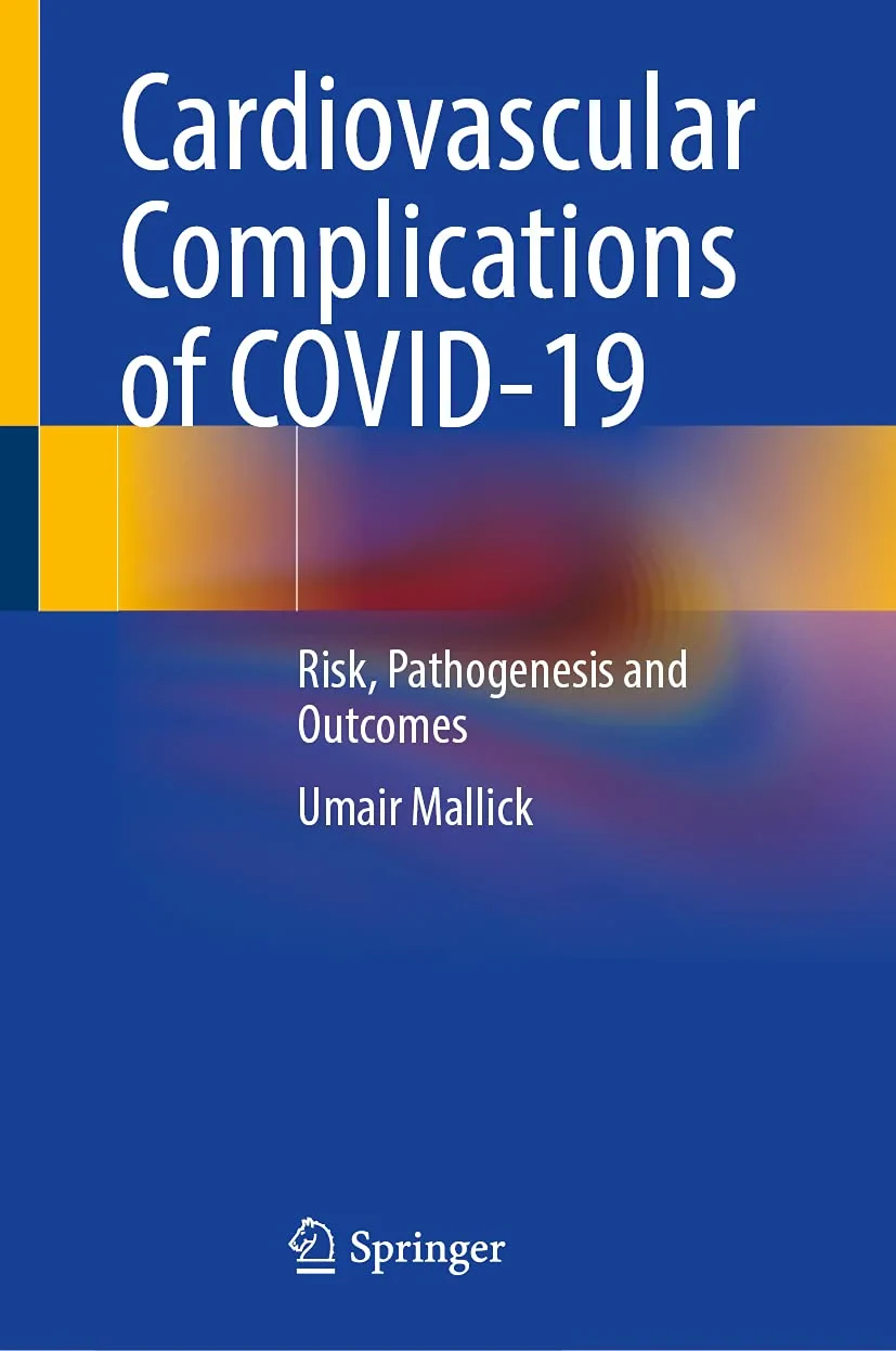 Coperta cărții "Cardiovascular Complications of COVID-19: Risk, Pathogenesis and Outcomes" de Umair Mallick