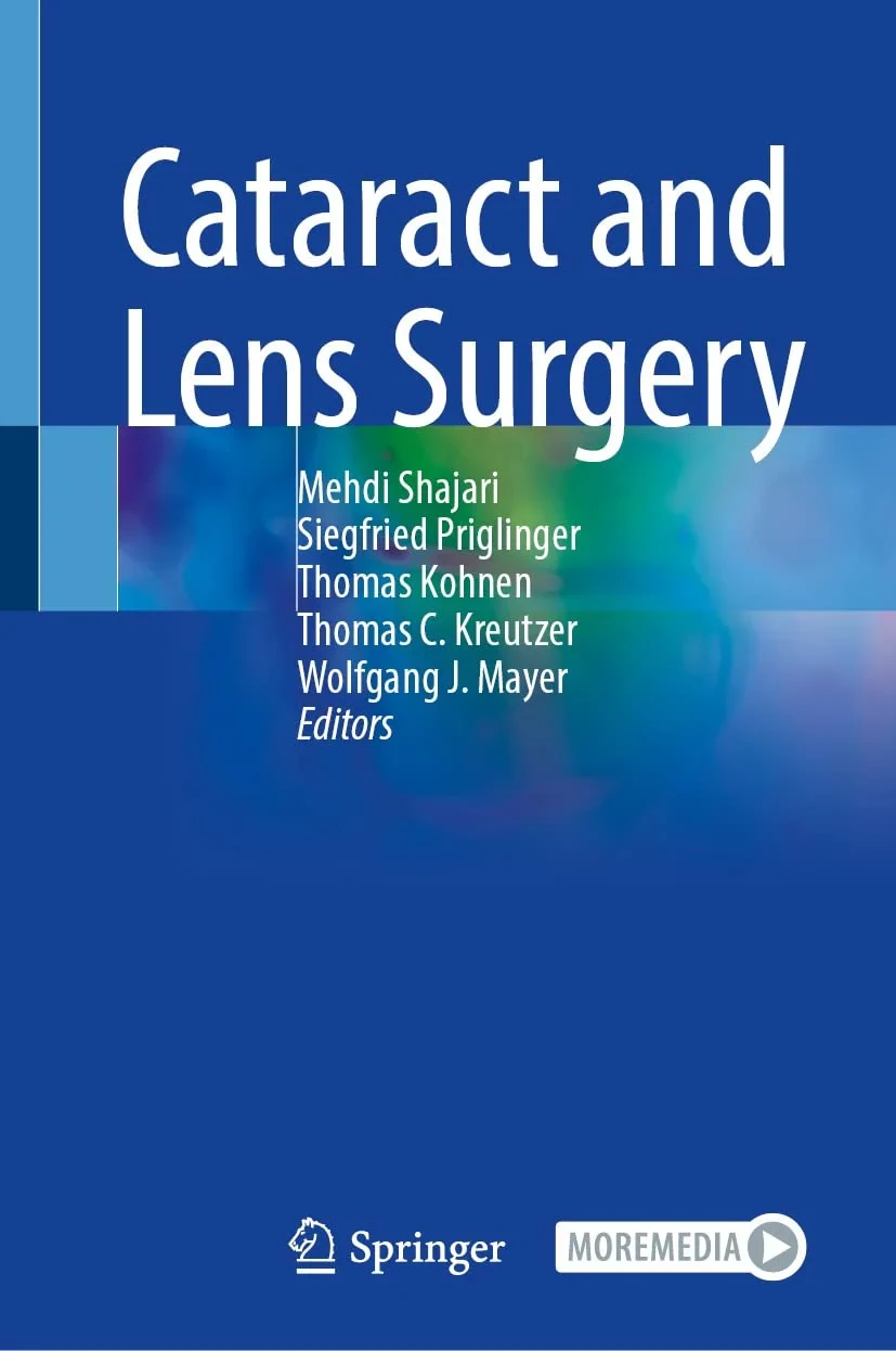 Coperta cărții "Cataract and Lens Surgery" de Mehdi Shajari, Siegfried Priglinger, Thomas Kohnen, Thomas C. Kreutzer, Wolfgang J. Mayer