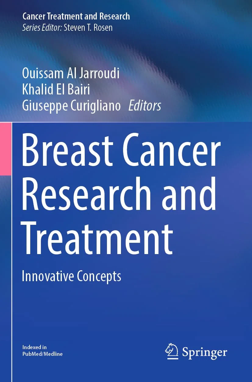 Coperta cărții "Breast Cancer Research and Treatment" de Ouissam Al Jarroudi, Khalid El Bairi, Giuseppe Curigliano