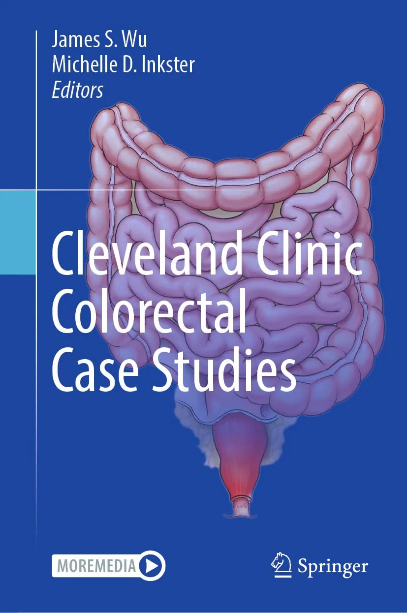 Coperta cărții "Cleveland Clinic Colorectal Case Studies" de James S. Wu, Michelle D. Inkster
