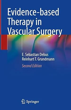 Coperta cărții "Evidence-based Therapy in Vascular Surgery" de E. Sebastian Debus, Reinhart T. Grundmann