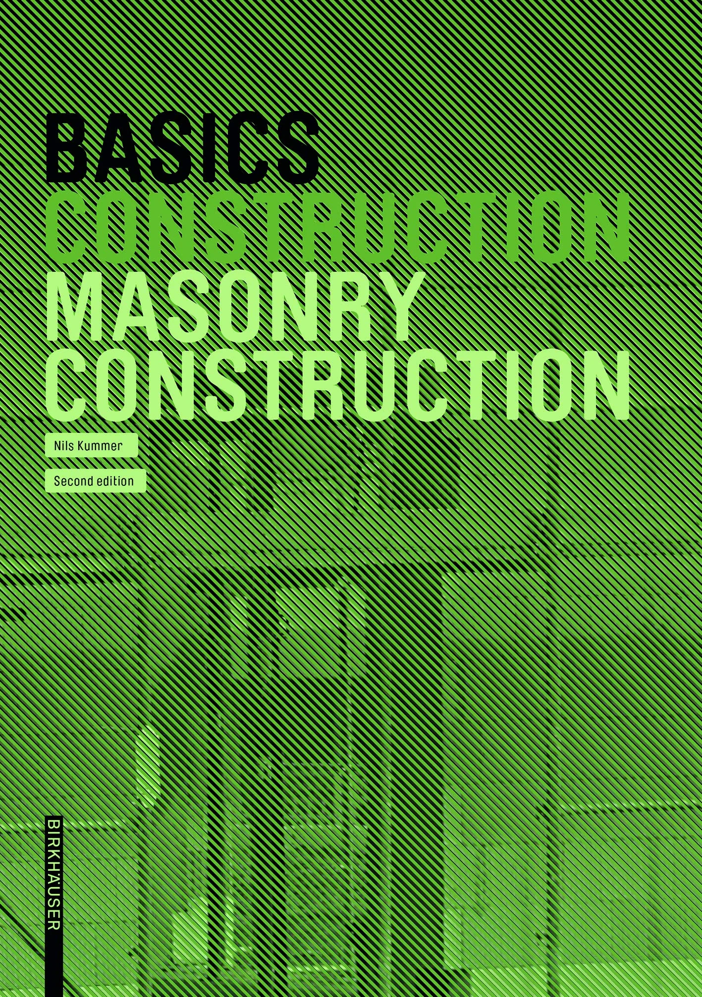 Coperta cărții "Basics Masonry Construction" de Nils Kummer