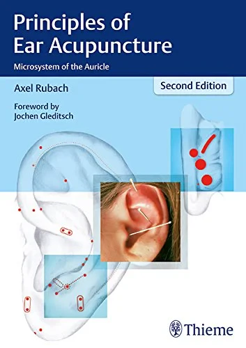 Coperta cărții " Principles of Ear Acupuncture" de Axel Rubach