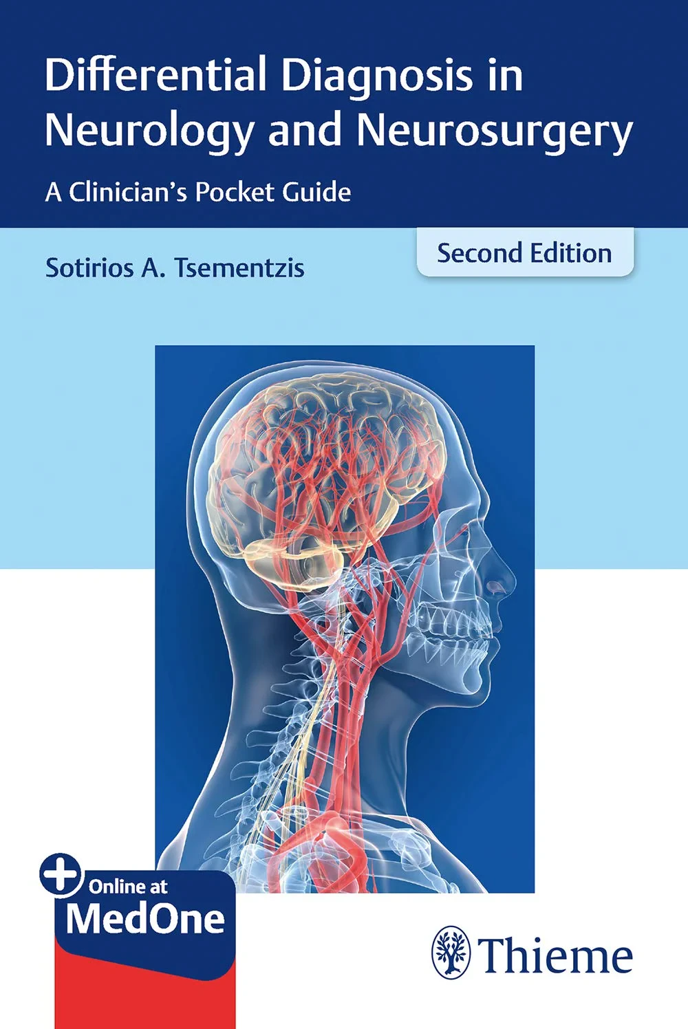 Coperta cărții "Differential Diagnosis in Neurology and Neurosurgery: A Clinician’s Pocket Guide" de Sotirios A. Tsementzis