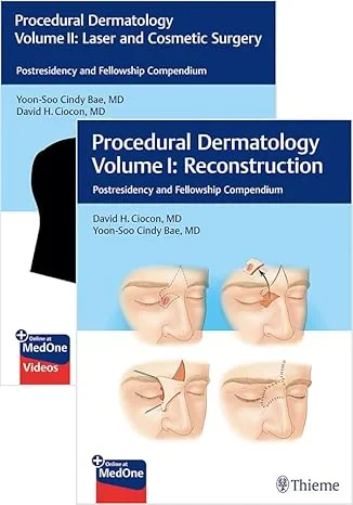 Procedural Dermatology, Set Volume 1 and Volume 2:...
