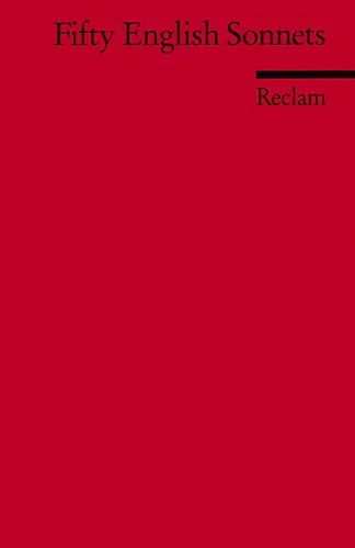 Coperta cărții "Fifty English Sonnets" de Miriam Monnier