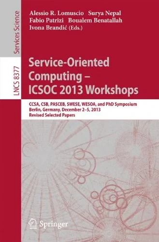 Coperta cărții "ServiceOriented ComputingICSOC 2013 Workshops" de LOMUSCIO