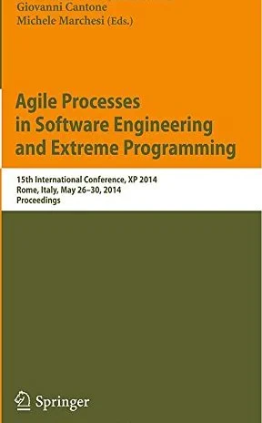 Coperta cărții "Agile Processes in Software Engineering and Extreme Programming" de Cantone