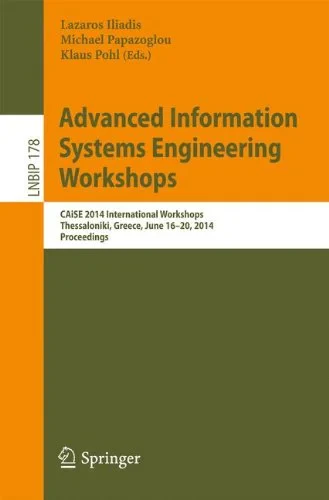 Coperta cărții "Advanced Information Systems Engineering Workshops" de Iliadis