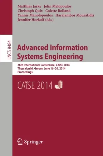 Coperta cărții "Advanced Information Systems Engineering" de Jarke