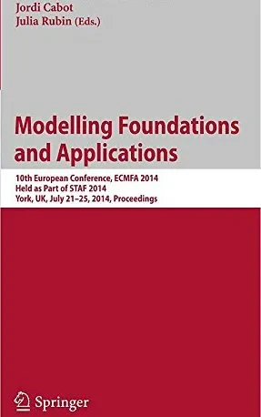 Coperta cărții "Modelling Foundations and Applications" de Cabot
