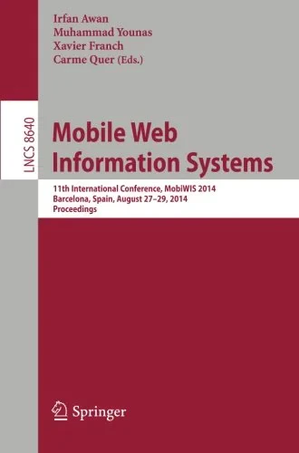 Coperta cărții "Mobile Web Information Systems" de Awan