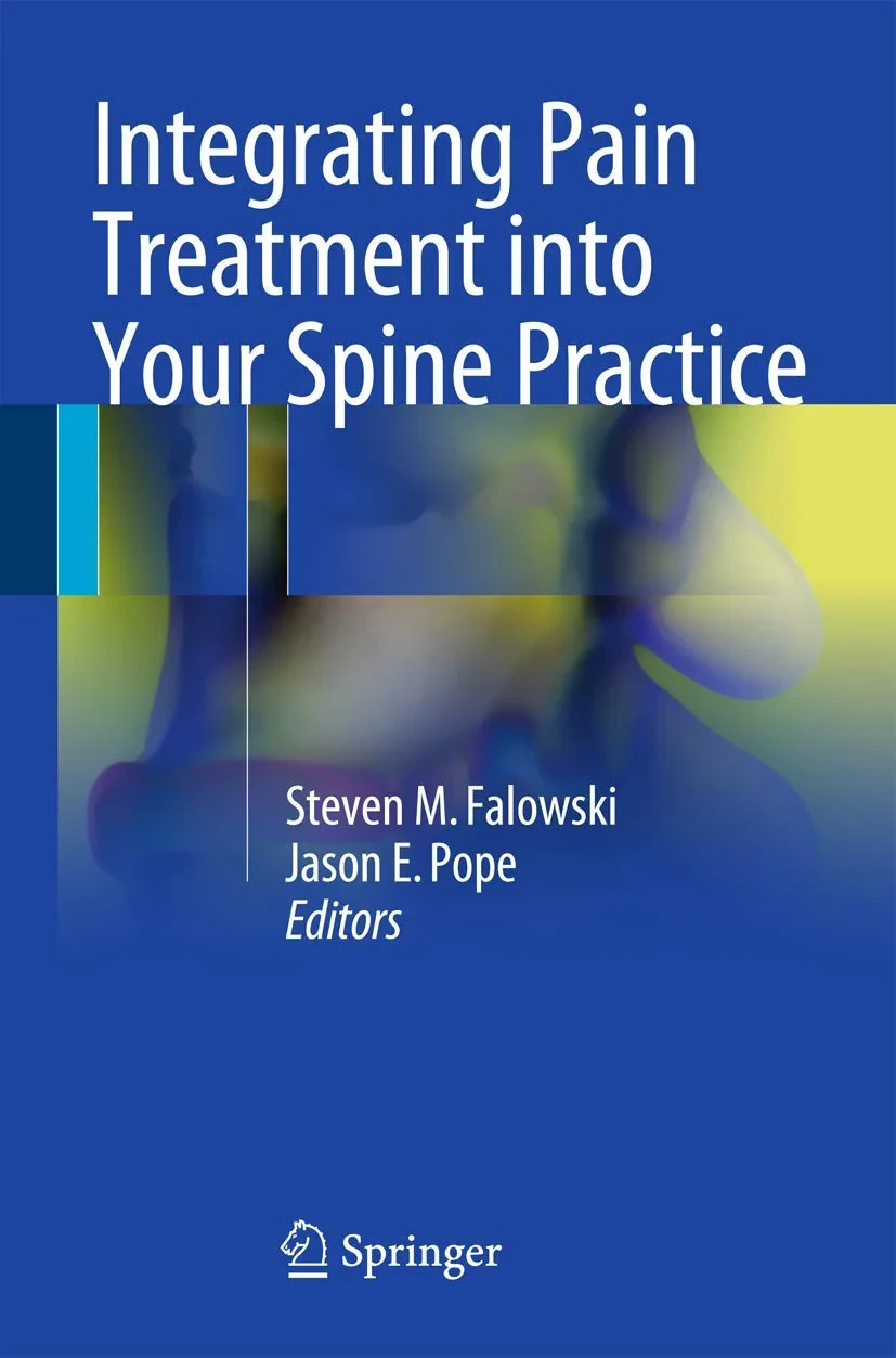 Coperta cărții "Integrating Pain Treatment into Your Spine Practice" de Falowski