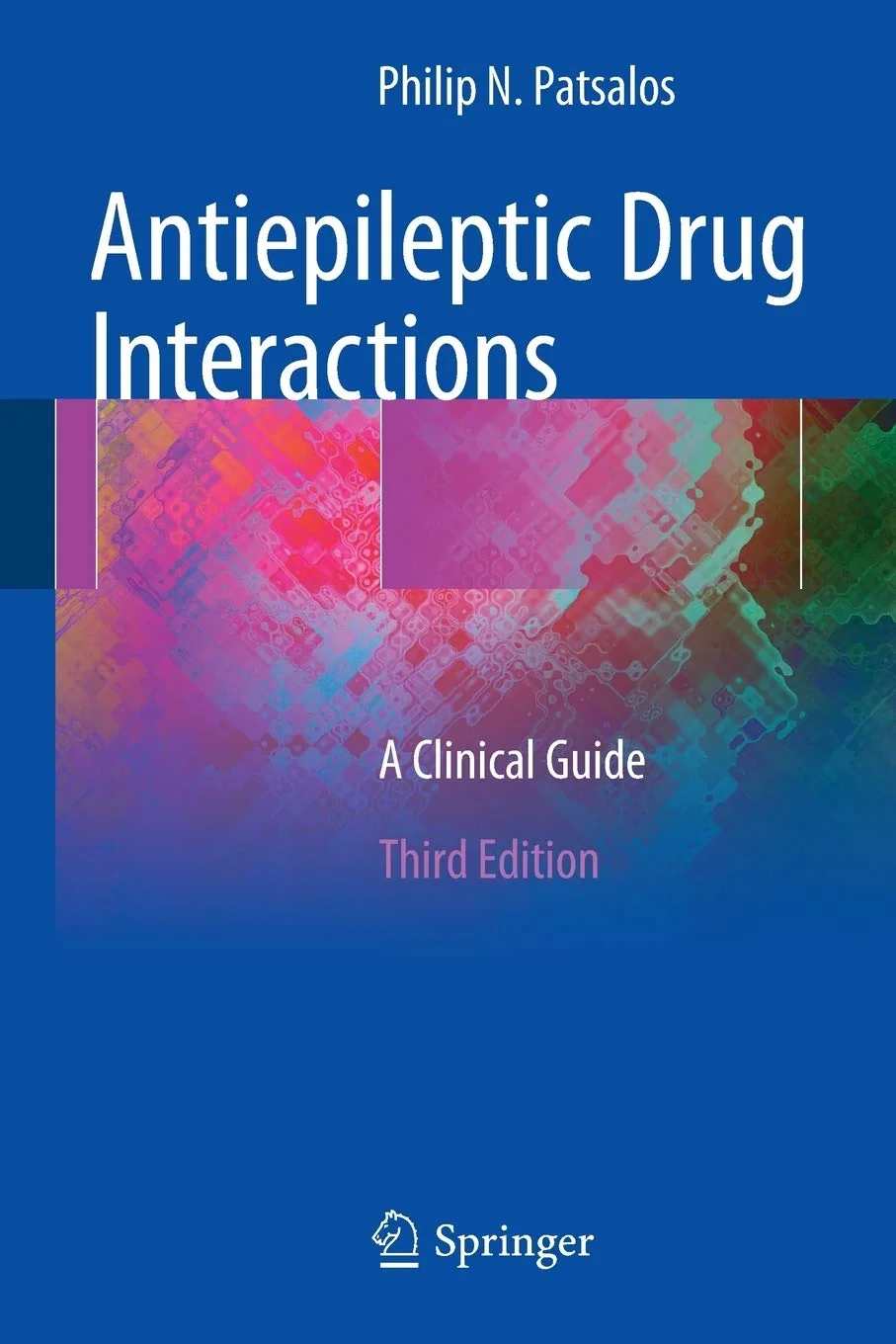 Coperta cărții "Antiepileptic Drug Interactions" de Patsalos